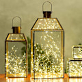 Miniatyrbild 3 av 5: 6-pack Fe-ljus, 20 LED-stjärnljus CR2032-batterier ingår Dekorativ Twinkle String