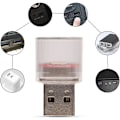 Miniatyrbillede 2 af 4: stk. Bil LED Atmosfære Lys, 5V/1A 1.5W USB Plug-in Lys Bil Dekoration Mini Indendørs og Udendørs Atmosfære Belysning til Soveværelse, Bil, Kontor, Blå