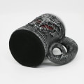 Miniatyrbillede 4 af 5: Baphomet Hoved Middelalderlig Ølkrus - Sabbatisk Gede Pentagram Drikke Tankard 420ml Rustfrit Stål W