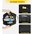 Miniatyrbilde 2 av 4: Reisetoalettsak for menn - Stor toalettsak Vannresistent Hengende Dopp Kit Reiseveske for toalettsaker