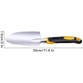 Miniatyrbilde 2 av 4: 30x7cm Hage Spade i Rustfritt Stål for Planting, Omplanting, Luking, Flytting