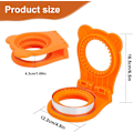 Miniatyrbilde 2 av 5: Kakeform, Sandwichkutter for barn, Kakekutter i rustfritt stål, Cookie cutter, Rund cookie cutter, Sandwichforsegler, Brødform i rustfritt stål
