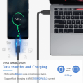 Pikkukuva 2 / 5: 40 Gbps:n USB-C-sovitin, USB-urosliitin USB-C-naarasliittimeen, tukee 8K@60Hz ja 100 W:n pikalatausta, yhteensopiva
