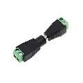 Miniatyrbillede 4 af 4: 20 stk. DC Strømforbindelseshan/hun 2,1 x 5,5 mm stik 12V Jack Stikadaptere, til CCTV Kamera DVR Sikkerhedssystem LED