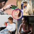 Miniatyrbild 5 av 5: Trådlösa Bluetooth-hörlurar 5.3 HiFi-stereoljud, Bluetooth-sportörlurar med inbyggd HD-mikrofon, I