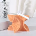 Miniatyrbillede 4 af 5: 1 stk Twist Fan-Formet Lysforme Magic Cube Harpiksstøbe Silikonform til Aromaterapi Lys Voks Polymer Lær DI