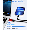 Pikkukuva 3 / 5: Musta USB C - USB 3.1 OTG -sovitin (3 kpl), USB Type C -uros