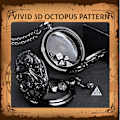 Miniatyrbild 2 av 4: Mini DND Tärningssats med Fickursskal, 7 st Polyhedrala Metalltärningar Perfekt för Dungeons and Dragons Presenter, MTG, R