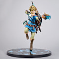Miniatyrbild 3 av 4: First 4 Figures The Legend of Zelda: Breath of The Wild Link Collector's Edition Staty