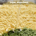 Miniatyrbillede 4 af 5: Antislip Bademåtte, Blød Mikrofiber Badeværelsesmåtte, Maskinvaskbar Absorberende Brusemåtte til Badeværelse, Køkken, Soveværelse, D