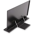 Miniatyrbillede 3 af 4: Metal Bogstativ - Foldbar & Bærbar Bog Holder til Læsning Justerbare Stativer til Kogebog eller Notesbog - O