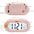 Miniatyrbillede 2 af 5: Digitalt vækkeur med snooze-funktion 8 ringetoner 12/24 timer,