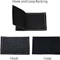 Miniatyrbillede 2 af 5: Søde Applikations-Patches, Sjove Stofbroderede Applikations-Patches, Taktiske Armbånds-Badges Emblem Applikations-Fastgørelses-Krog