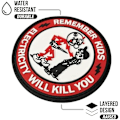 Miniatyrbillede 4 af 4: Patches til Rygsække, Hjelm, Vest | IBEW, Linjemand, Elektriker, Byggearbejde, Blå Krage Gaver