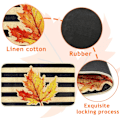 Miniatyrbild 3 av 5: Höstlövmatta Höstlöv Dörrmatta Thanksgiving Entrématta Höstfilt Höst Utomhus Halksäker Matta Höstskörd för Inomhus