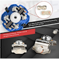 Miniatyrbillede 4 af 5: Universal Rotary Cam 20A 3 Position 8 Terminals 690V Cam Changeover Switch