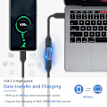 Miniatyrbillede 2 af 5: USB C-kobling 40 Gbps, USB C-hun til hun understøtter 8k@60HZ og 100W hurtigopladning, USB C-hun til