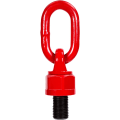 Miniatyrbillede 1 af 5: M12 × 18mm 1T Løfteøje Ring Værktøj Legering Stål Ring Bolt 360 Deg