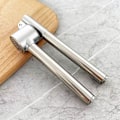 Miniatyrbillede 2 af 5: 304 rustfrit stål hvidløgspresser ingefærpresse økonomisk garli