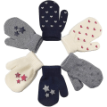Miniatyrbillede 3 af 5: 12 par baby strikkede handsker elastiske fuld finger handsker neut