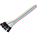 Miniatyrbillede 5 af 5: 65CM 2-pak PC-strømafbryder med LED-kabel og lyskabel 3 i 1 til ATX-kabinet til stationær pc