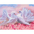 Miniatyrbillede 1 af 5: 30 x 40 cm ,ange due Diamond Painting Broderie Diamant Peint