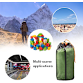 Miniatyrbillede 5 af 5: PCS Sort S, M, Nylon Netpose, Ultralet Netposer, Lille Opbevaringspose med Snøre, Camping Vandretur Pung