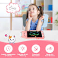 Miniatyrbillede 4 af 5: (B-Pink) 8,8 tommer LCD skrivetablet - Magisk tavle børnelegetøj 3 4 5 6 7 8 år gamle børns D