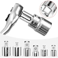 Miniatyrbilde 3 av 4: Sokkeladaptere, Ratchet-adaptere, Sokkeladaptersett, Adapter 1/4\" til 3/8\", 1/2\" til 3/8\", 3/8\" til 1/4\", 3/8\" til 1/2\", 1