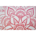 Miniatyrbild 5 av 5: 4 Ark Mandala Blomma Fjäder Lotus Väggdekal för Vardagsrum Sovrum