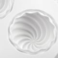 Miniatyrbillede 4 af 4: Spiralformet Chokolade Slikforme 6 Hul Silikon Bageform Isbitbakke - Bryllup, Festival, Fester og DIY Håndværk
