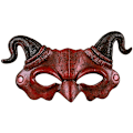 Miniatyrbillede 1 af 5: Skum halvmaske Multicolor