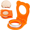 Miniatyrbilde 1 av 5: Kakeform, Sandwichkutter for barn, Kakekutter i rustfritt stål, Cookie cutter, Rund cookie cutter, Sandwichforsegler, Brødform i rustfritt stål