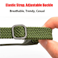 Miniatyrbilde 2 av 4: 4 stk. klokkestropp i nylon til Xiaomi Mi Band 3/4/5/6/7/NFC, svart B