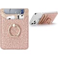 Pikkukuva 1 / 5: Bling-Pink, liimautuvat kortit matkapuhelimiin, joissa on matkapuhelinrengas, RFID-suoja, yhteensopiva