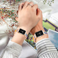 Pikkukuva 4 / 4: Noir Bracelet en résine compatible avec les bracelets Apple Wat