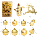 Miniatyrbild 1 av 3: 30 st julgranskulor Dekoration, Julgransprydnader Set (G