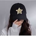 Miniatyrbillede 5 af 5: 12 stk. Guld 2 størrelser-Stjerner Sequin Appliques Shiny Broderede Patches Sy På Stryg På Patches til Clot