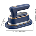 Miniatyrbillede 2 af 5: 2 i 1 Dampstrygejern og Dampkoger, Håndholdt Dampkoger 1200W 20 Sek