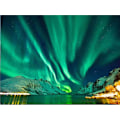 Pikkukuva 1 / 5: 30 × 40 Vihreä Aurora Timanttimaalaus (30 * 40, 1 kpl) Diamon