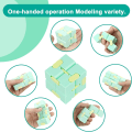 Miniatyrbilde 2 av 5: Uendelig kube fidget leketøy stressavlastende fidgeting spill (Ma