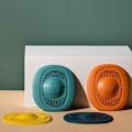 Pikkukuva 2 / 4: (10×10.5×2cm) 4 kpl Silikonitiivisteet, Universaali kylpyammeen tulppa, Suojaava suodatin lattialle, Pesula