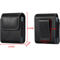 Miniatyrbild 4 av 5: Bältesväska Telefonfodral Holster för Samsung Z Flip 4 (2022) / Z Flip 3 - Svart