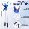 Miniatyrbilde 2 av 5: 4 stk fiskestang holdere for bankfiske stang holdere 360 graders justerbar rustfri