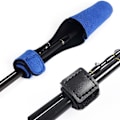 Miniatyrbilde 4 av 5: Fiskestangstropper, fiskestangbånd, sklisikre fiskestangstropper, elastisk fiskestangtrekk, justerbart for fiskestenger, badmintonracketer