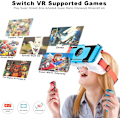 Miniatyrbild 3 av 6: Switch 3D VR-glasögon för Nintendo Switch/Switch OLED, med justerbar grad HD-lins White and Red
