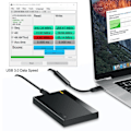 Miniatyrbild 2 av 5: USB 3.0 till USB-C Låsande Kontakt Datakabel med Panelmonteringsskruv för Industriell Kamera