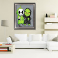 Miniatyrbillede 3 af 5: 5D Diamantmaleri 30x40cm Halloween 24