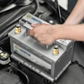Miniatyrbillede 3 af 4: Par M8 Messing Batteripol Adaptere Batteripol Konnektor med Rustfri Stål Skruer og Spændeskiver Batteripoler til Lithium Bilbatteri