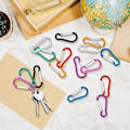 Miniatyrbilde 2 av 4: 16 stk Små Karabiner Mini Aluminium Karabiner Liten Nøkkelring Karabiner Lettvekt Slitesterk Egnet for Vandring Camping F
